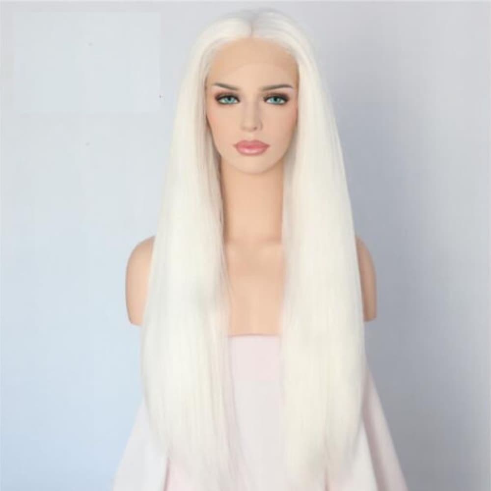 Blonde White Beauty Lace Front Wig - Thumbnail 4