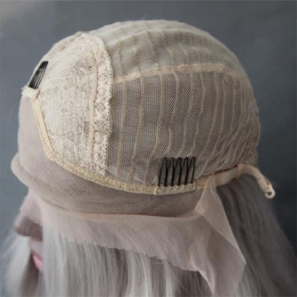 Blonde White Beauty Lace Front Wig - Thumbnail 3