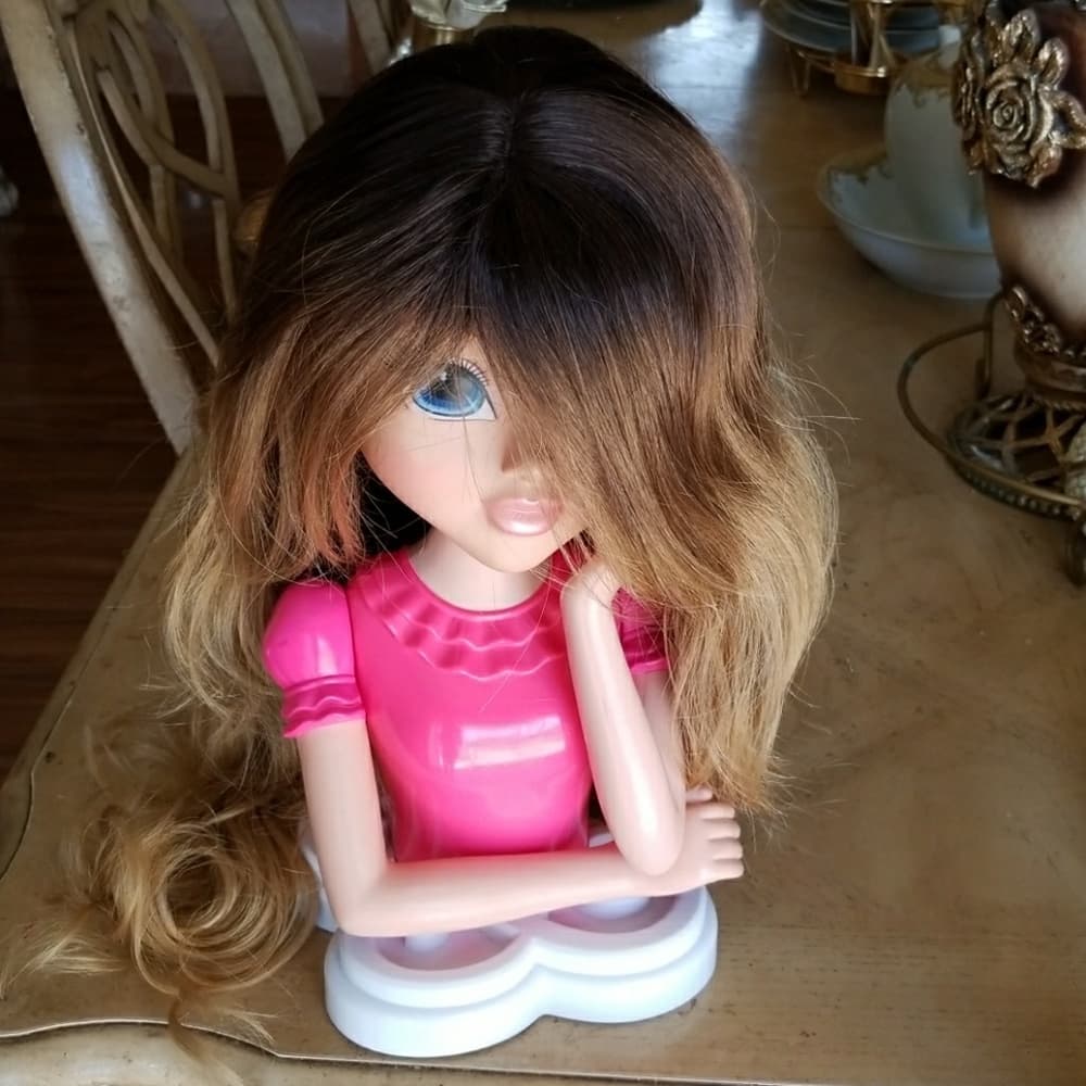 Ombre Beauty Heat Resistant Synthetic Hair - Thumbnail 2