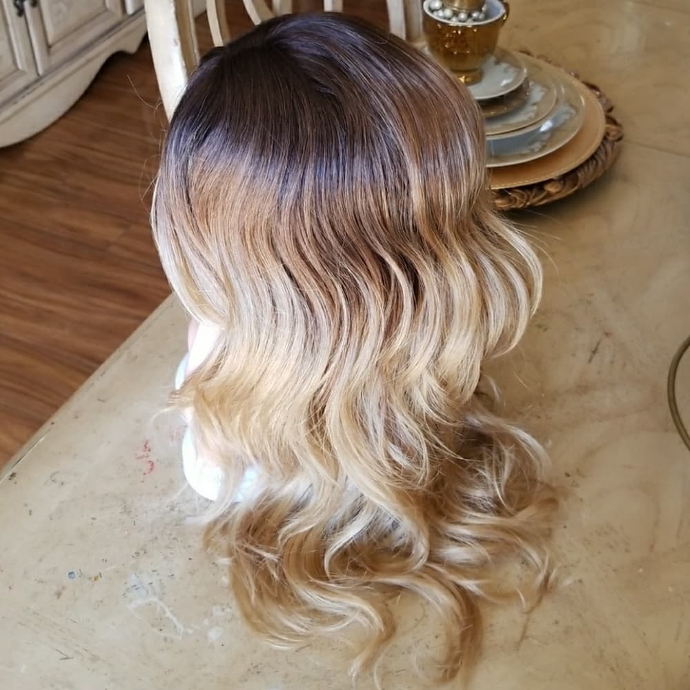 Ombre Beauty Heat Resistant Synthetic Hair - Thumbnail 7