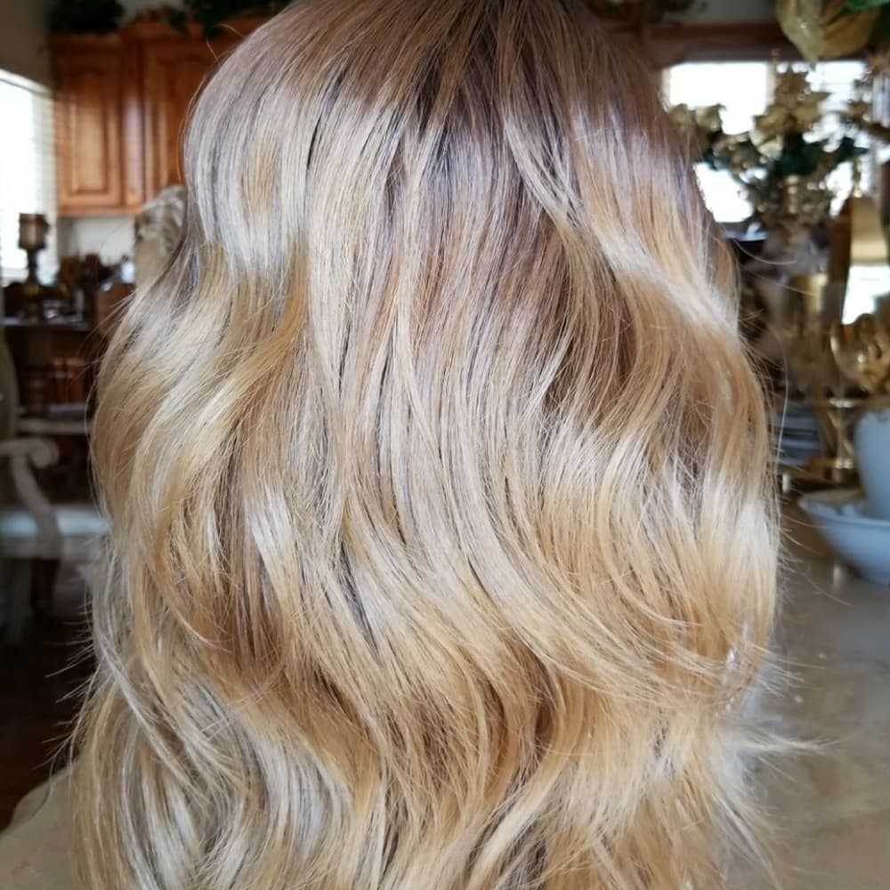 Ombre Beauty Heat Resistant Synthetic Hair - Thumbnail 5