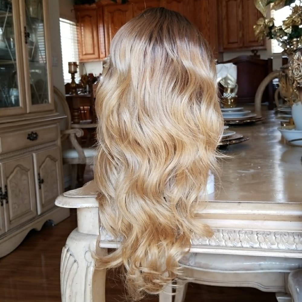Ombre Beauty Heat Resistant Synthetic Hair - Thumbnail 4
