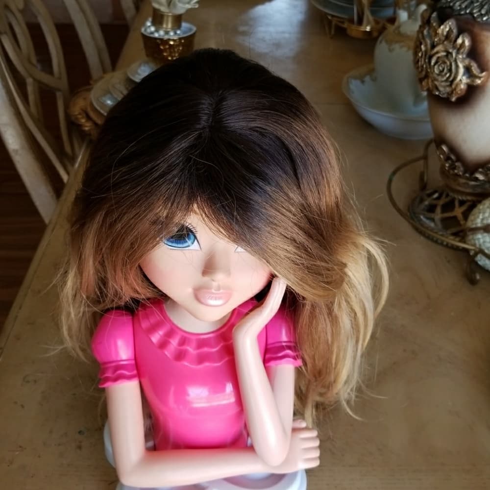 Ombre Beauty Heat Resistant Synthetic Hair - Thumbnail 3