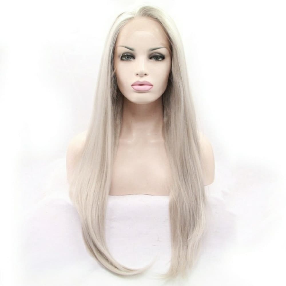 Silver Gray LaceFront Wig 22-26 inches!! - Thumbnail 2
