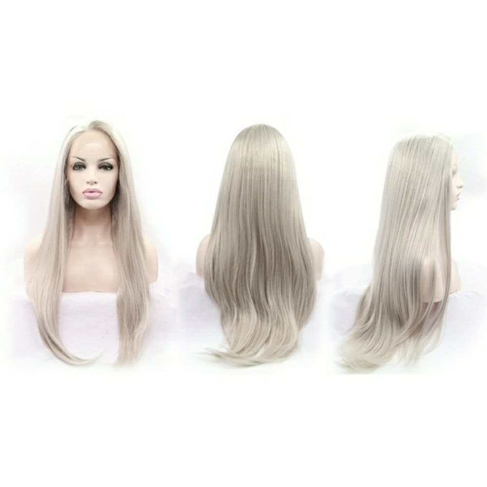 Silver Gray LaceFront Wig 22-26 inches!! - Thumbnail 3