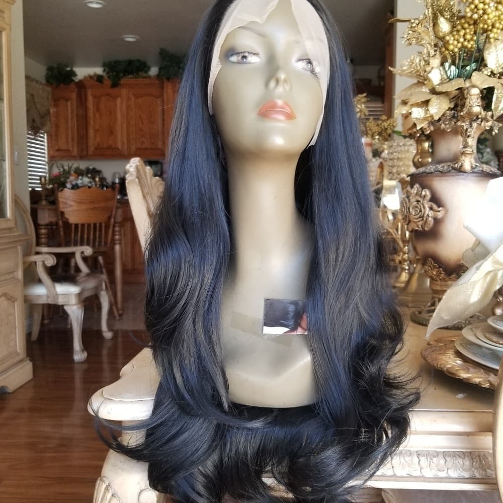 Straight Loose Wave Lace Front Wig - Thumbnail 7