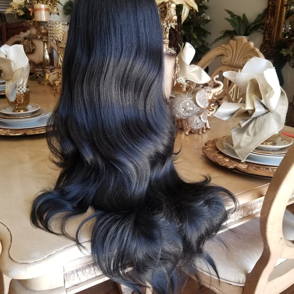Straight Loose Wave Lace Front Wig - Thumbnail 5