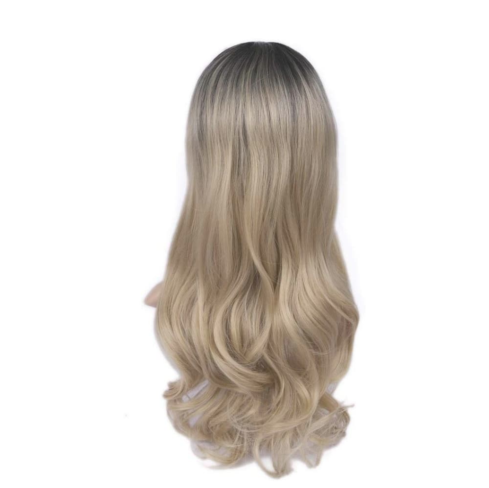 Ombre Blonde Wig #1b/ blonde - Thumbnail 4