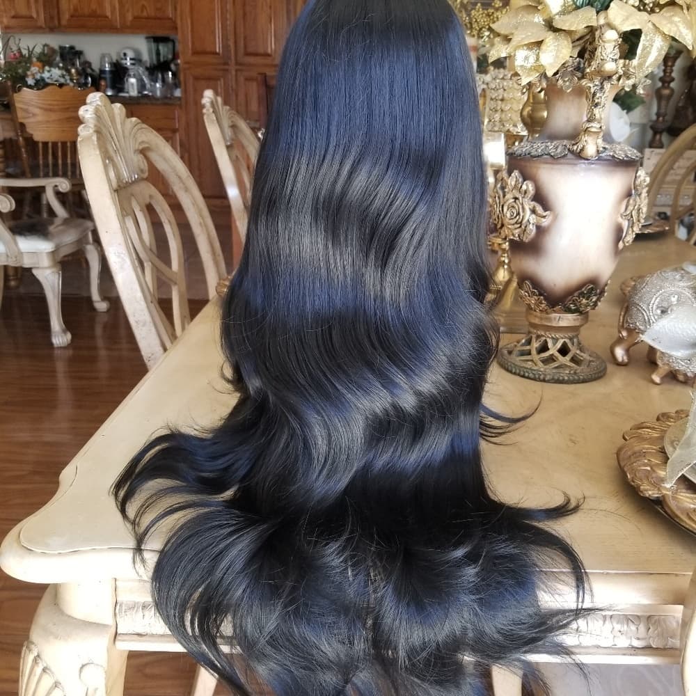 Straight Loose Wave Lace Front Wig - Thumbnail 3