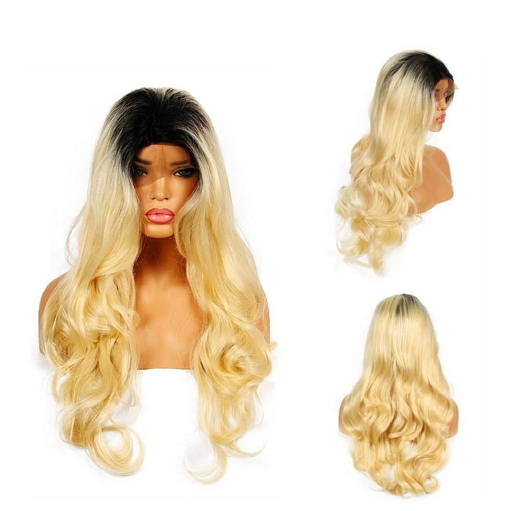 Ombre Blonde Beauty LaceFront Wig 22-24inches - Thumbnail 6