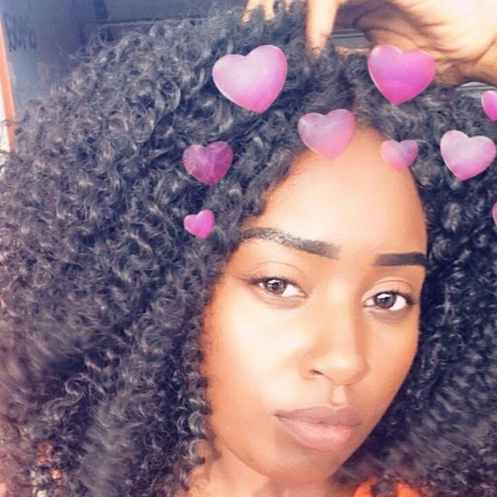 Kinky Curly LaceFront Wig - Thumbnail 4