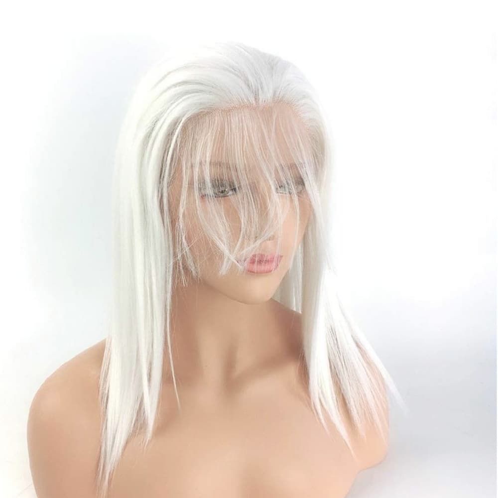 Whote Beaity Lace Front Wig - Thumbnail 2