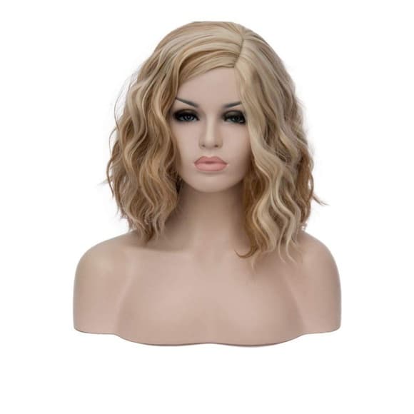 Blonde Wavy Beauty Wig - Thumbnail 8