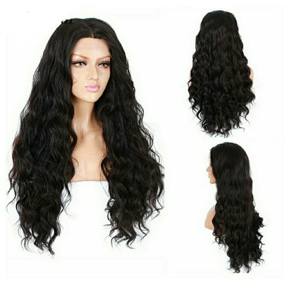 Wavy Beauty Lace Front Wig - Thumbnail 2