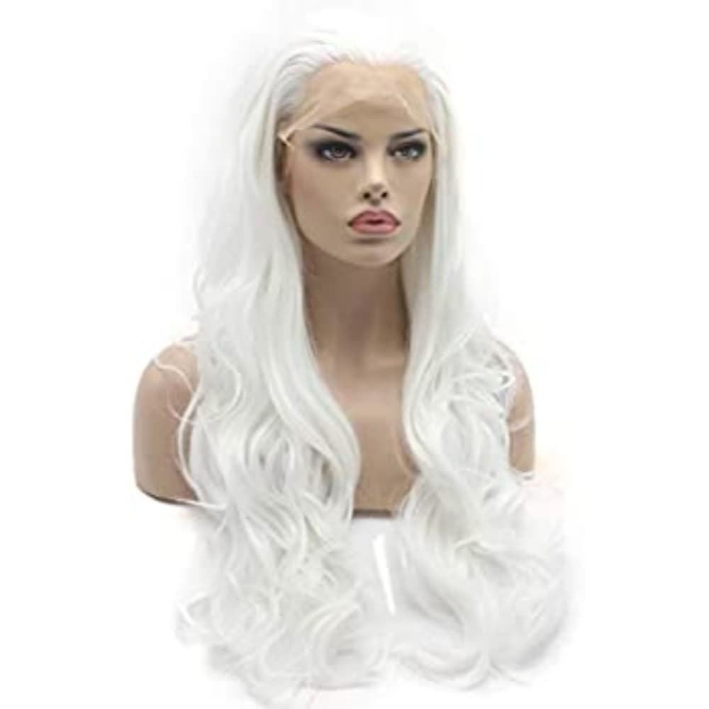 White Beauty Lace Front Wig - Thumbnail 2