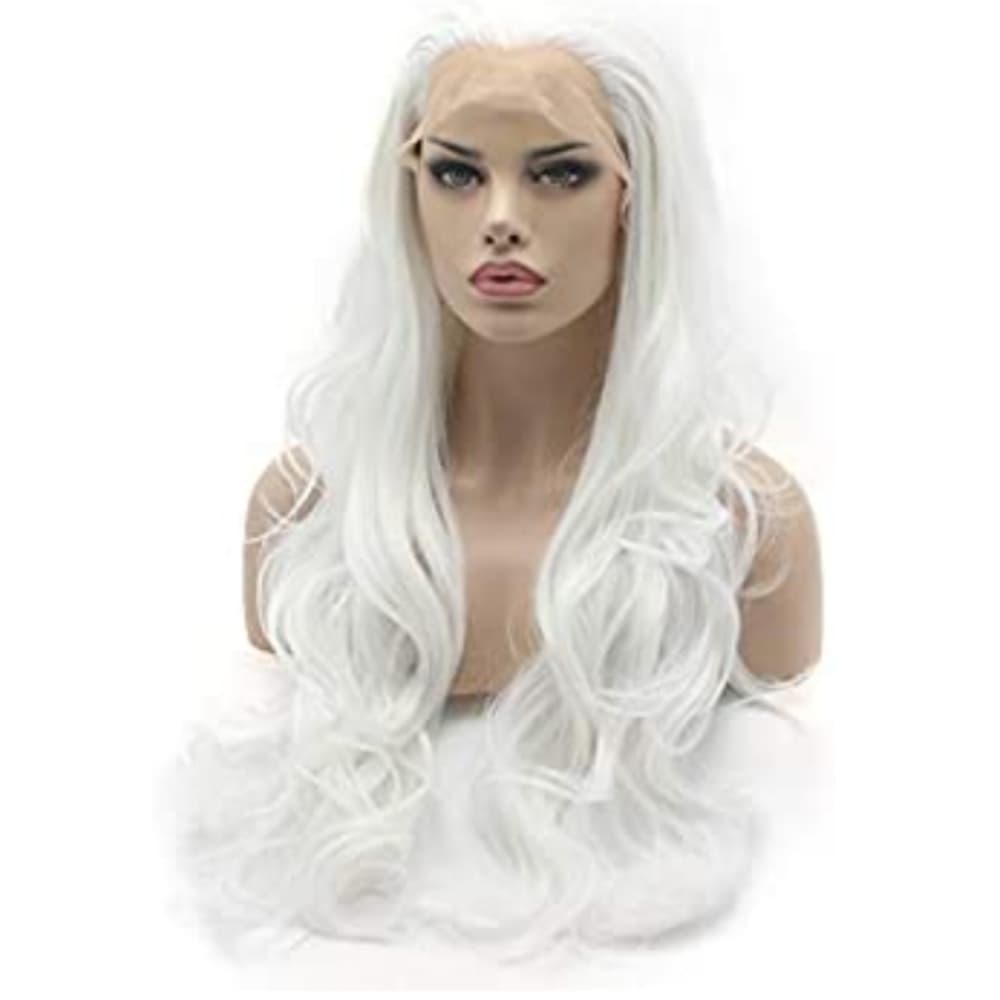 White Beauty Lace Front Wig - Thumbnail 3