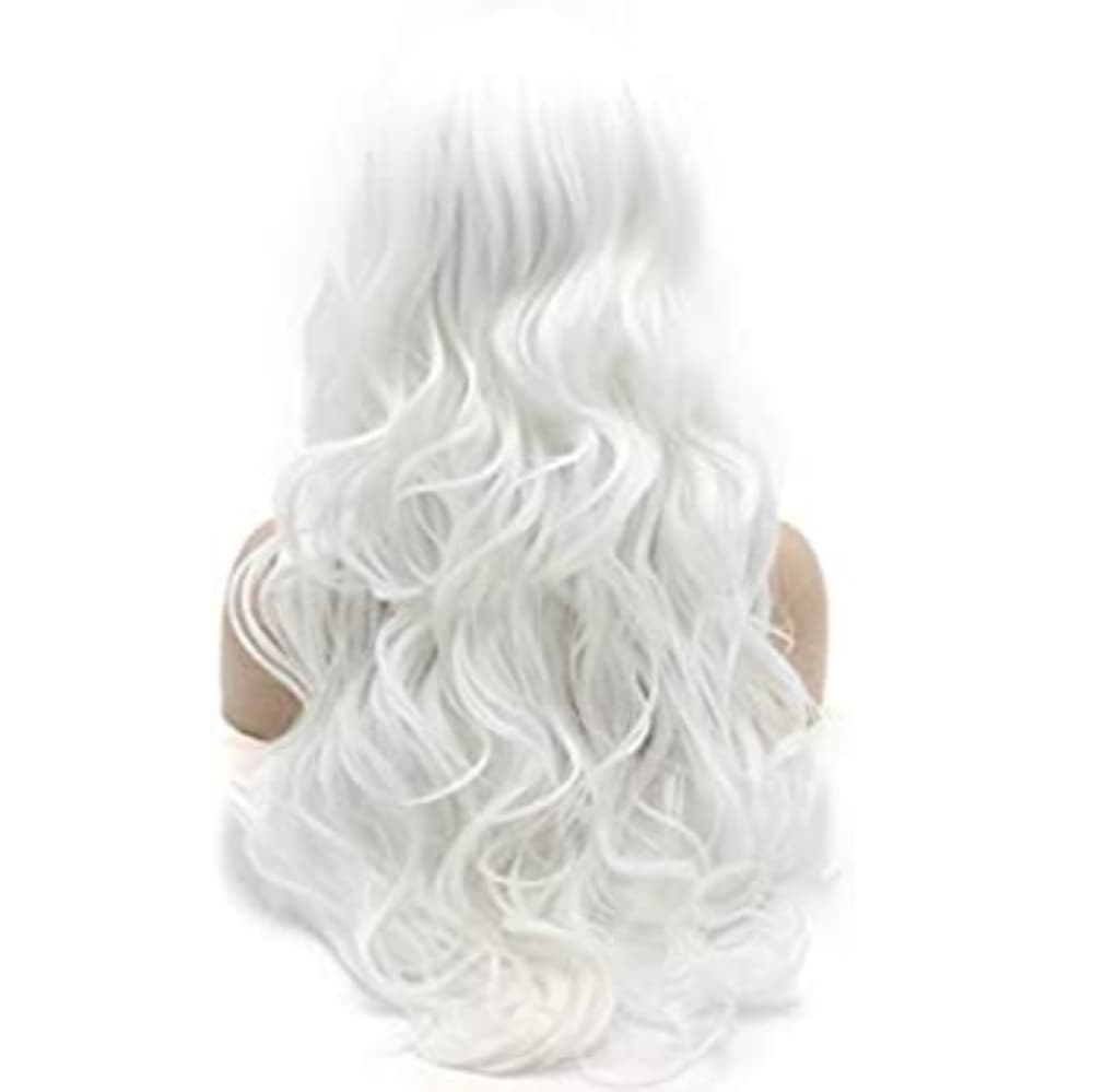 White Beauty Lace Front Wig - Thumbnail 4