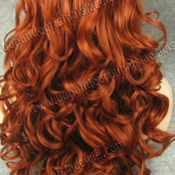 Beautiful Red Doll Lace Front Wig 26 inches - Thumbnail 2