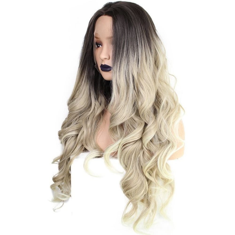Ombre Blonde Beauty Lace Front Wig - Thumbnail 2