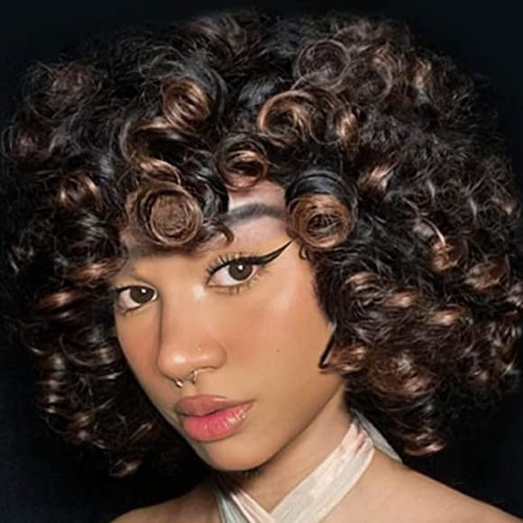 Big Curly Beauty Wig - Thumbnail 3