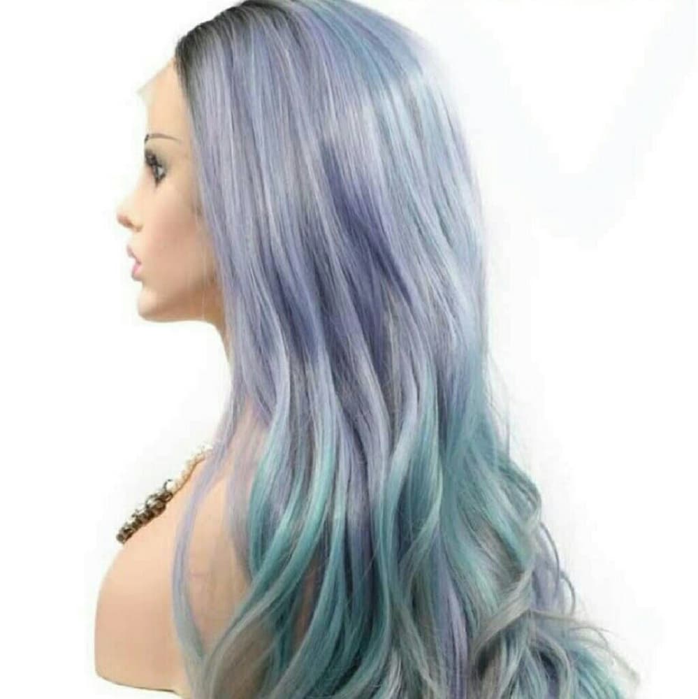 Ombre Rainbow Lace Front Wig