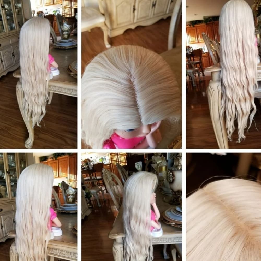 Blonde Beauty Full Wig-not a Lace Front Wig - Thumbnail 7