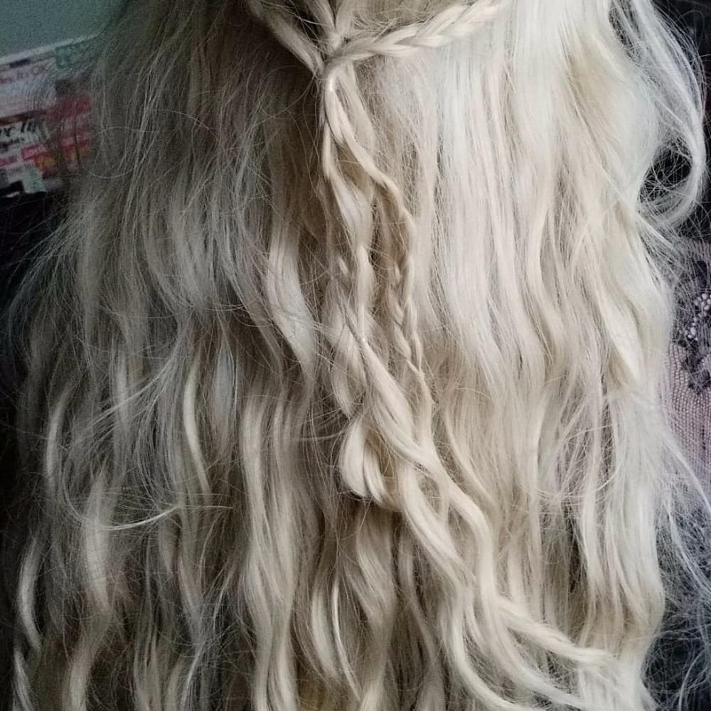 Blonde Beauty Full Wig-not a Lace Front Wig - Thumbnail 2