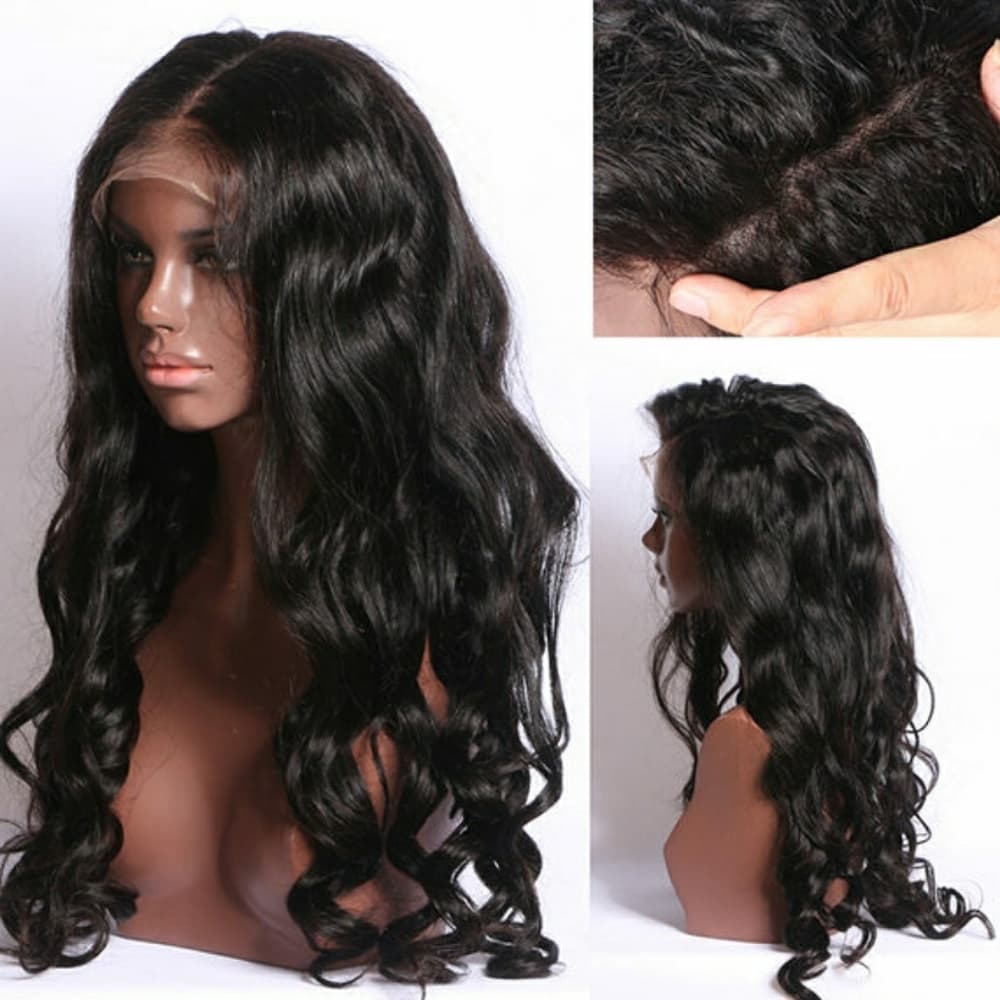 Virgin Human Hair Full Lace Wig 24-26 inches!! - Thumbnail 3