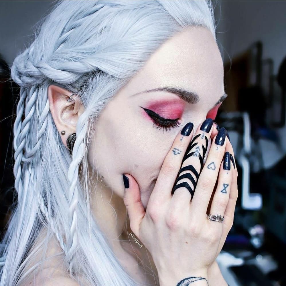 Gray White Beauty Lace Front Wig!! - Thumbnail 3