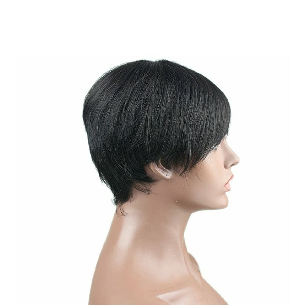Virgin Human Hair Beauty Wig - Thumbnail 4