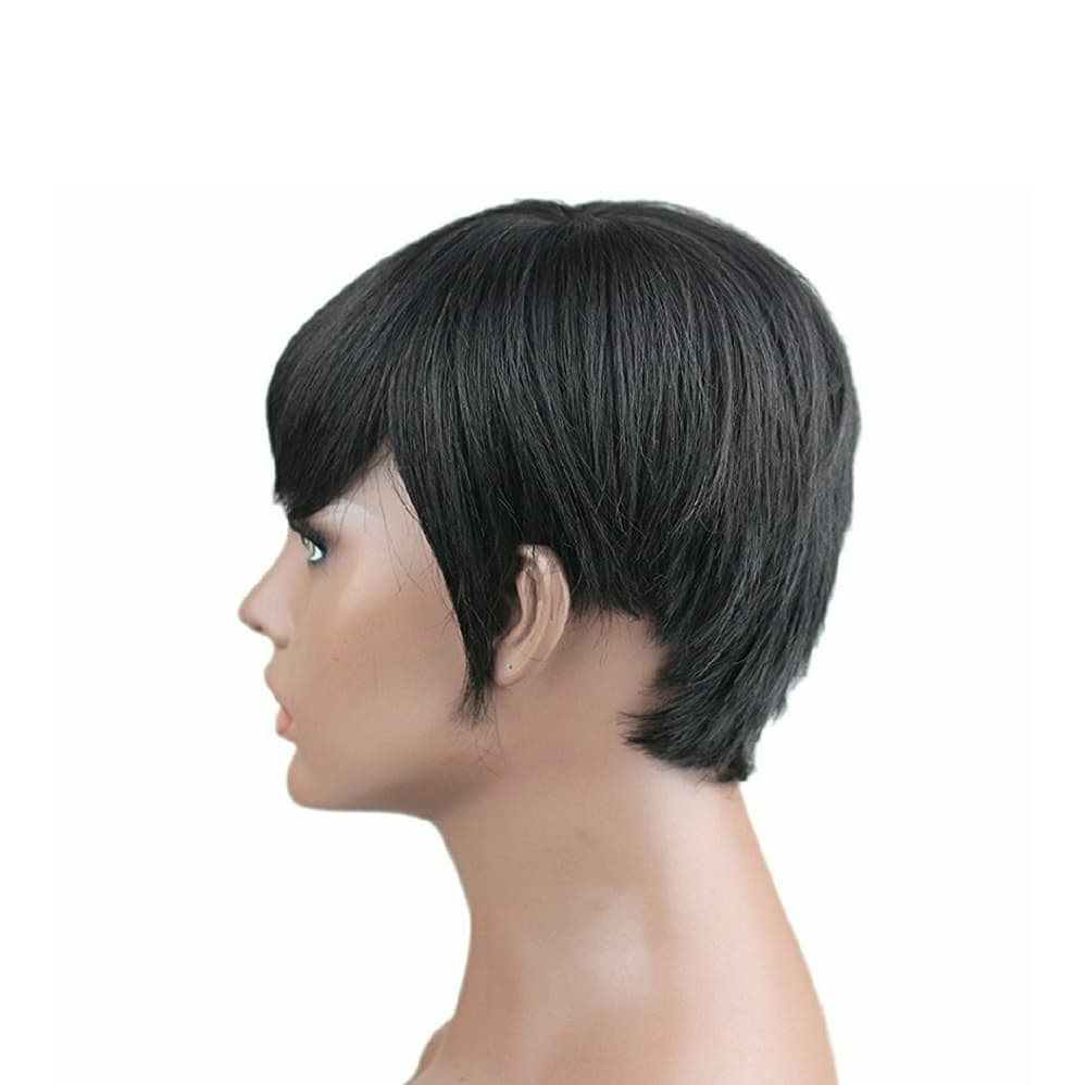 Virgin Human Hair Beauty Wig - Thumbnail 3