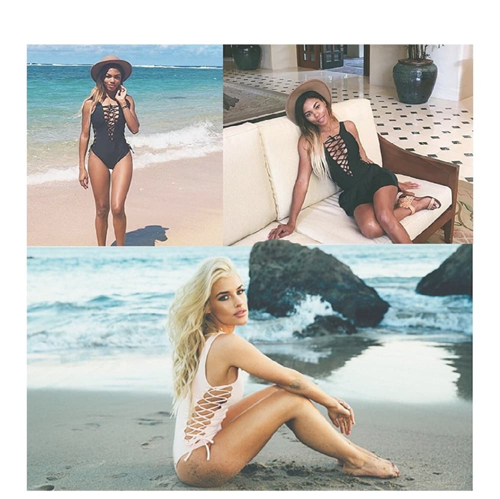 White Beauty Bikini - Thumbnail 3