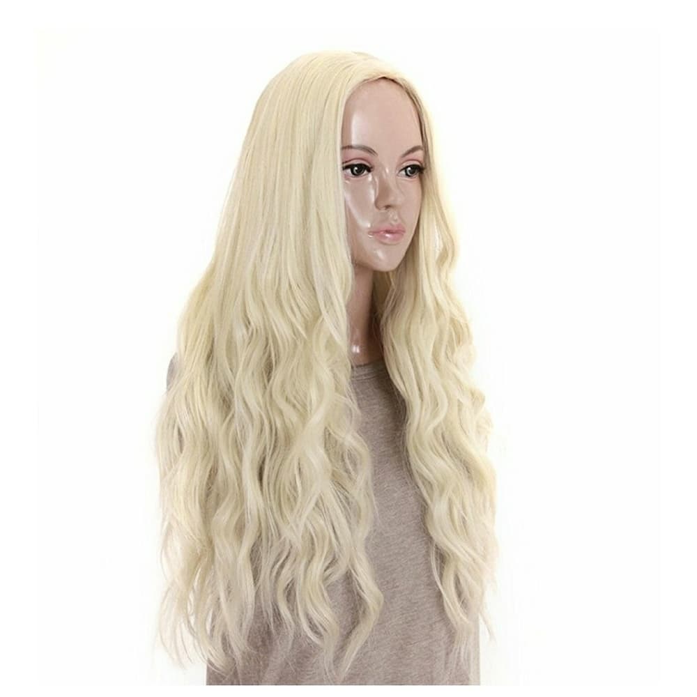Blonde Beauty Heat Resistant Synthetic hair - Thumbnail 5