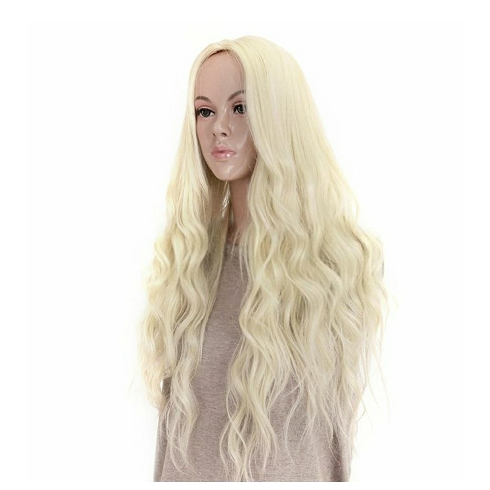 Blonde Beauty Heat Resistant Synthetic hair - Thumbnail 2