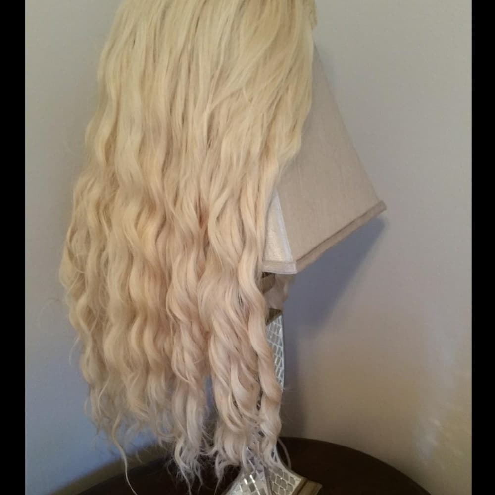 Blonde Beauty Heat Resistant Synthetic hair - Thumbnail 7