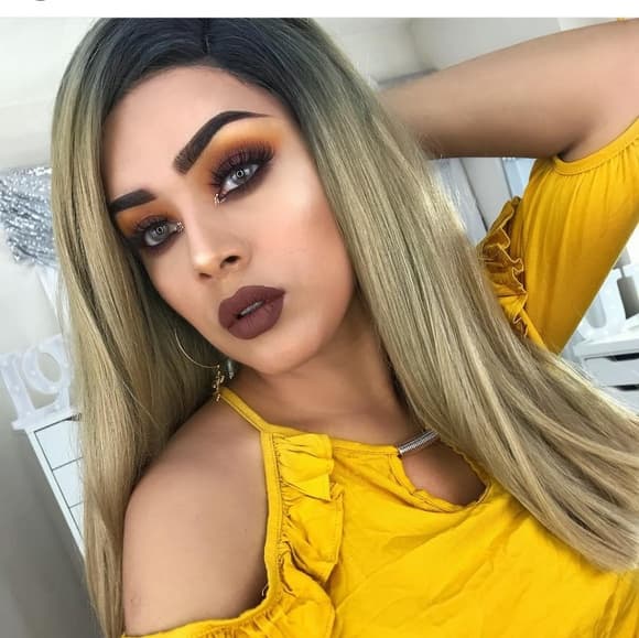 Ombre Blonde Lace Front Wig - Thumbnail 2