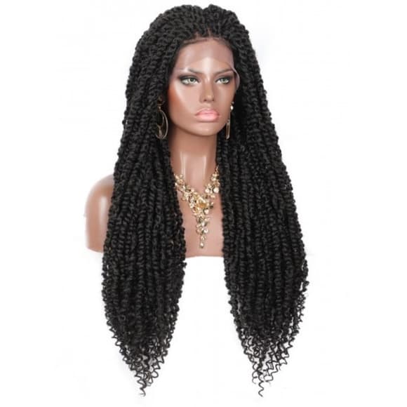 Passion Twist Lace Front Wig - Thumbnail 10