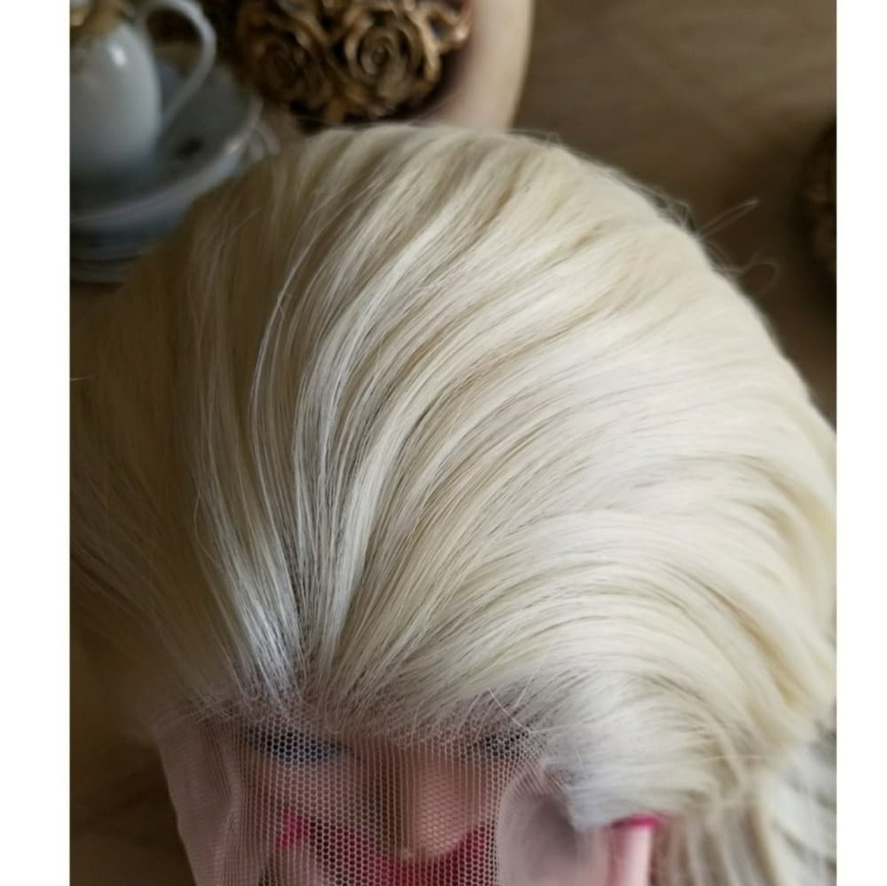 Pale Blonde Beauty Lace Front Wig - Thumbnail 3