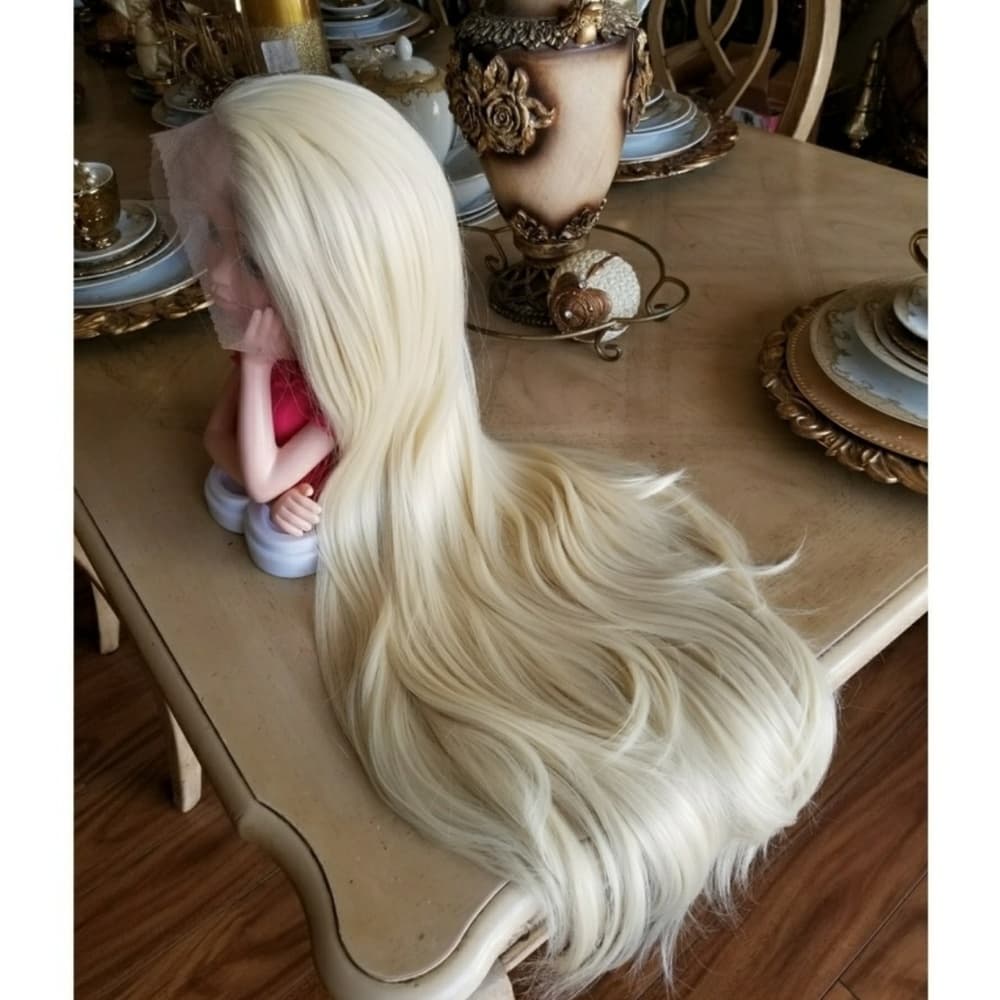Pale Blonde Beauty Lace Front Wig - Thumbnail 6