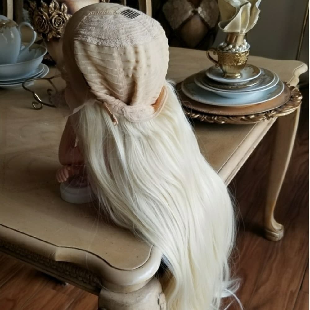 Pale Blonde Beauty Lace Front Wig - Thumbnail 2
