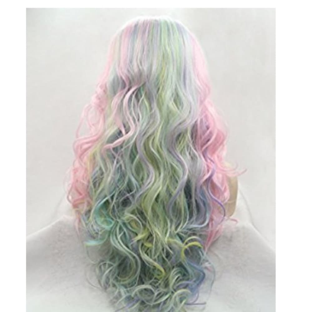 Rainbow Beauty Lace Front Wig - Thumbnail 3