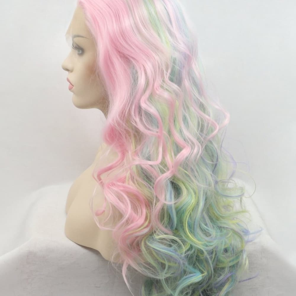 Rainbow Beauty Lace Front Wig - Thumbnail 5
