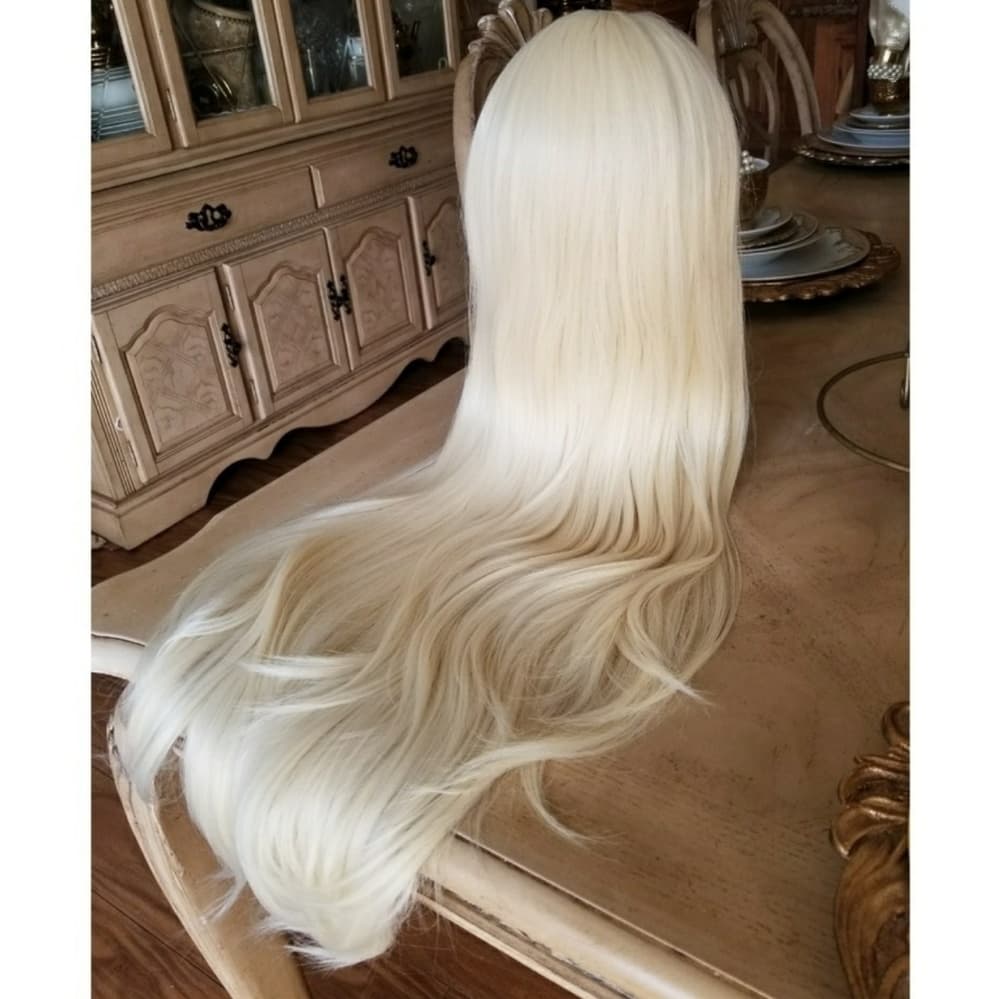 Pale Blonde Beauty Lace Front Wig - Thumbnail 4