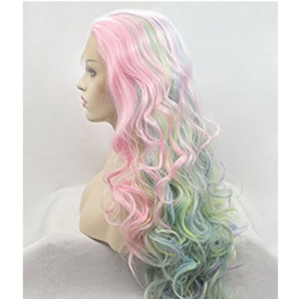 Rainbow Beauty Lace Front Wig - Thumbnail 2