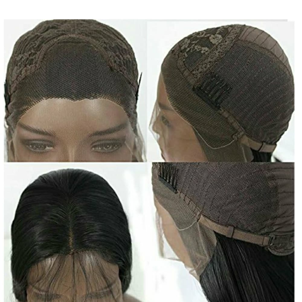Black Bodywave Lacefront Wig 20-24 inches - Thumbnail 4
