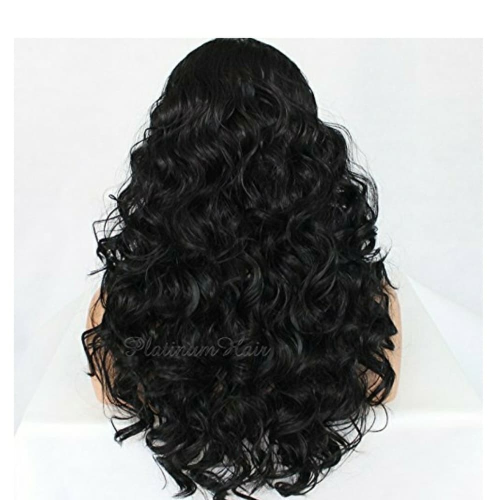 Black Bodywave Lacefront Wig 20-24 inches
