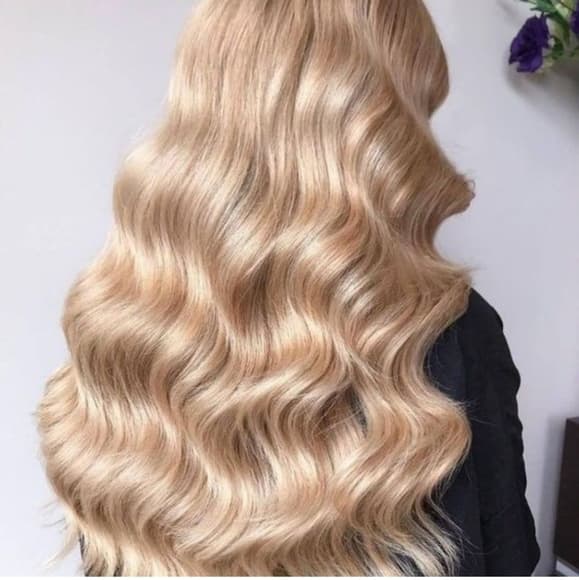 Virgin Human Hair Lace Front Wig - Thumbnail 2