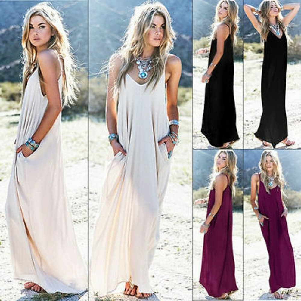 Boho Beauty Long Maxi Dress - Thumbnail 3