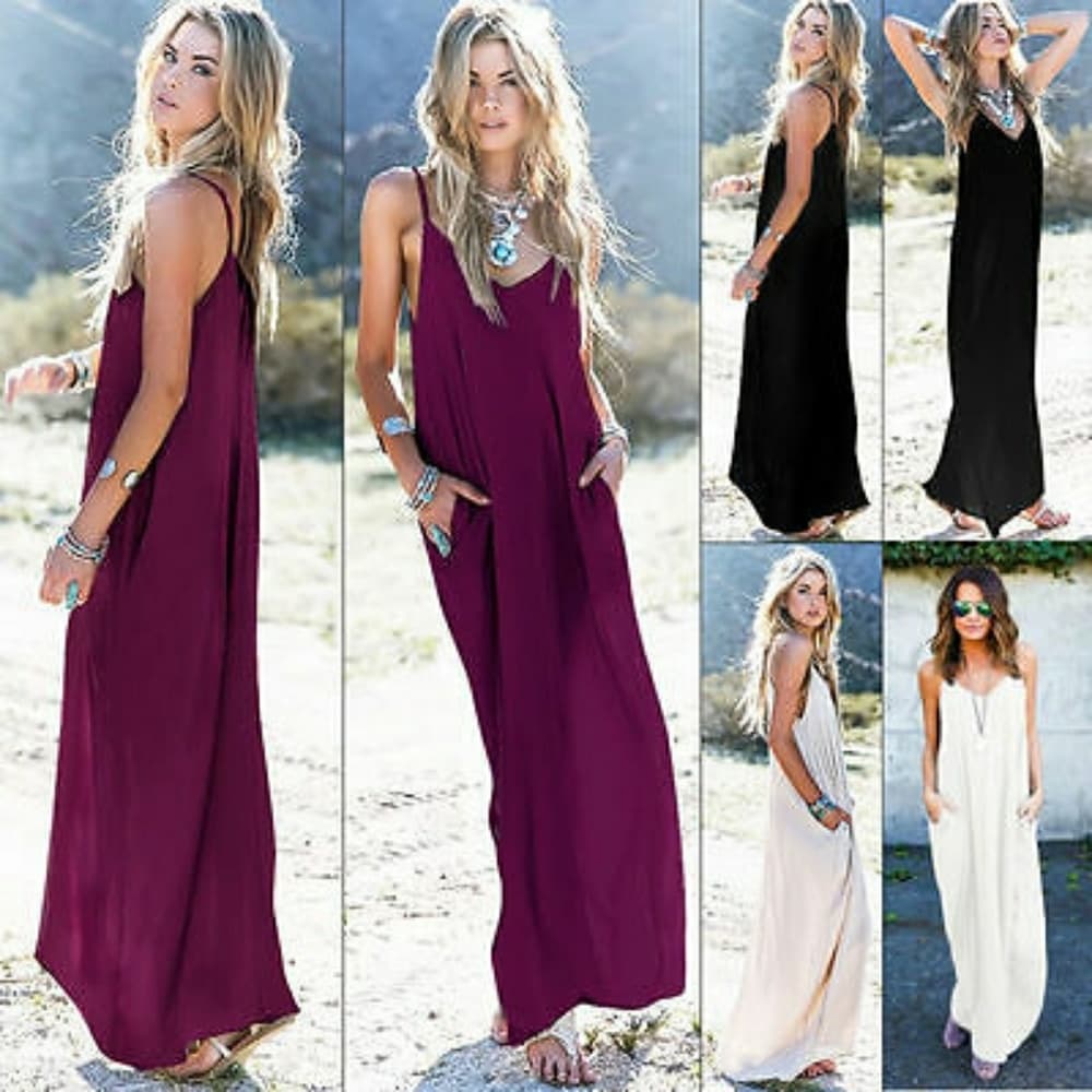 Boho Beauty Long Maxi Dress - Thumbnail 2