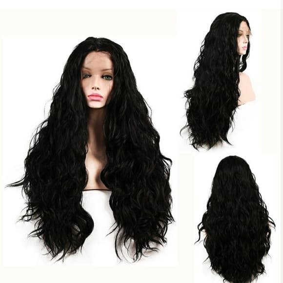 Loose Wavy hair Lace Front Wig 24-28 inches!! - Thumbnail 5